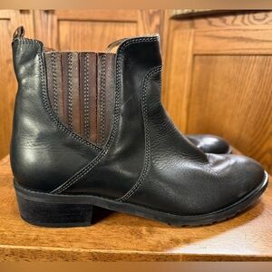 Black Leather Pikolinos Boots EU42
